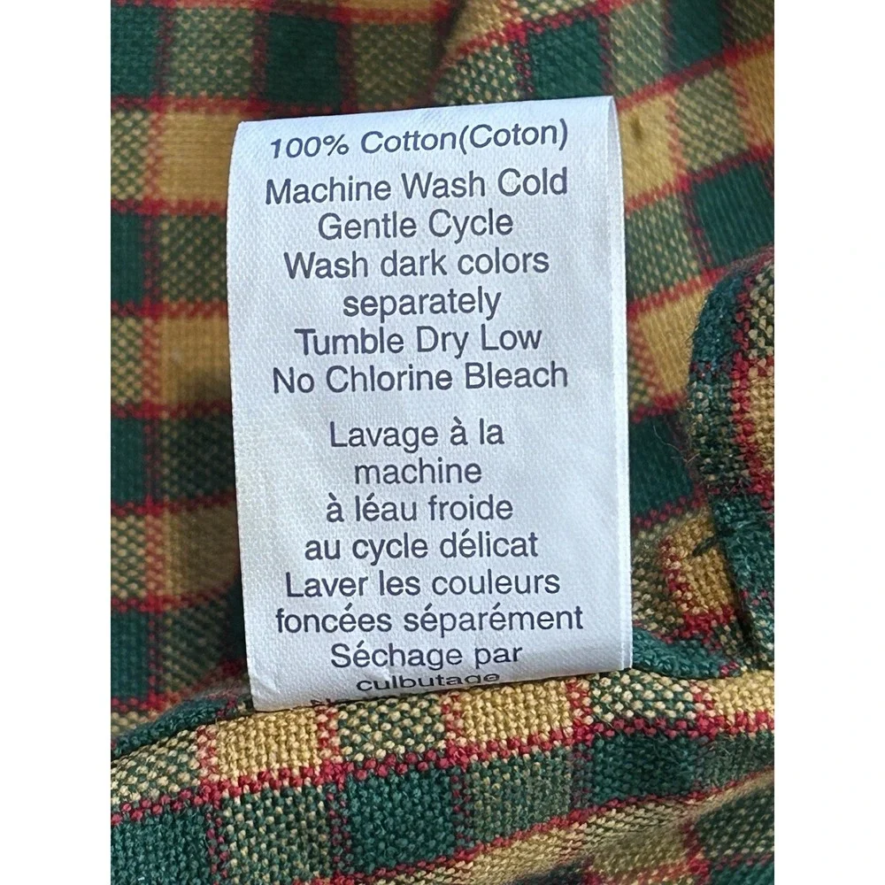 Kay Dee Designs Holiday Apron Hostess Cook Plaid Pockets Christmas Gingerbread